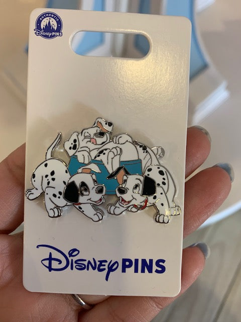 101 Dalmatians Puppies Pin