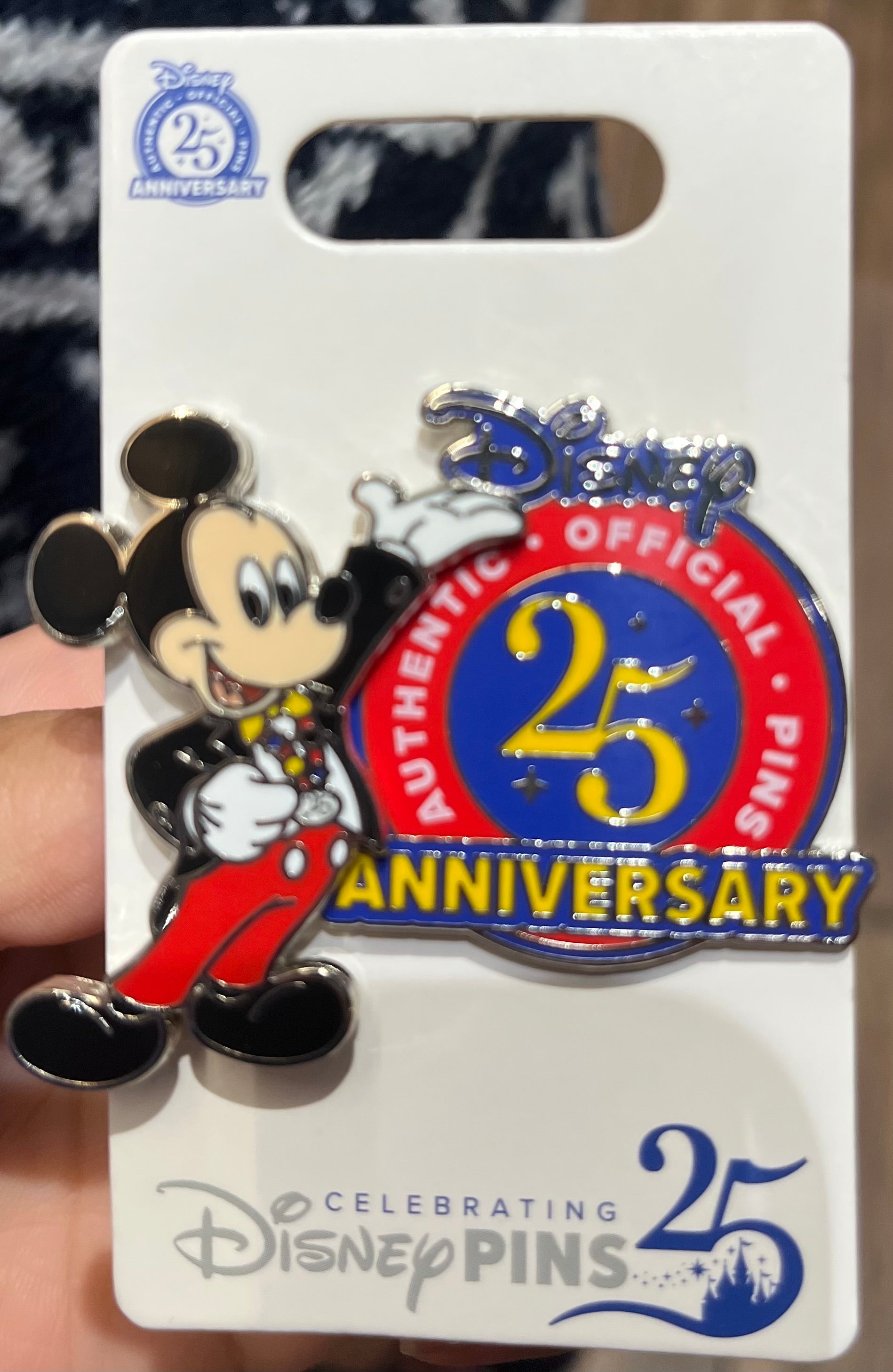 25th Anniversary Pin