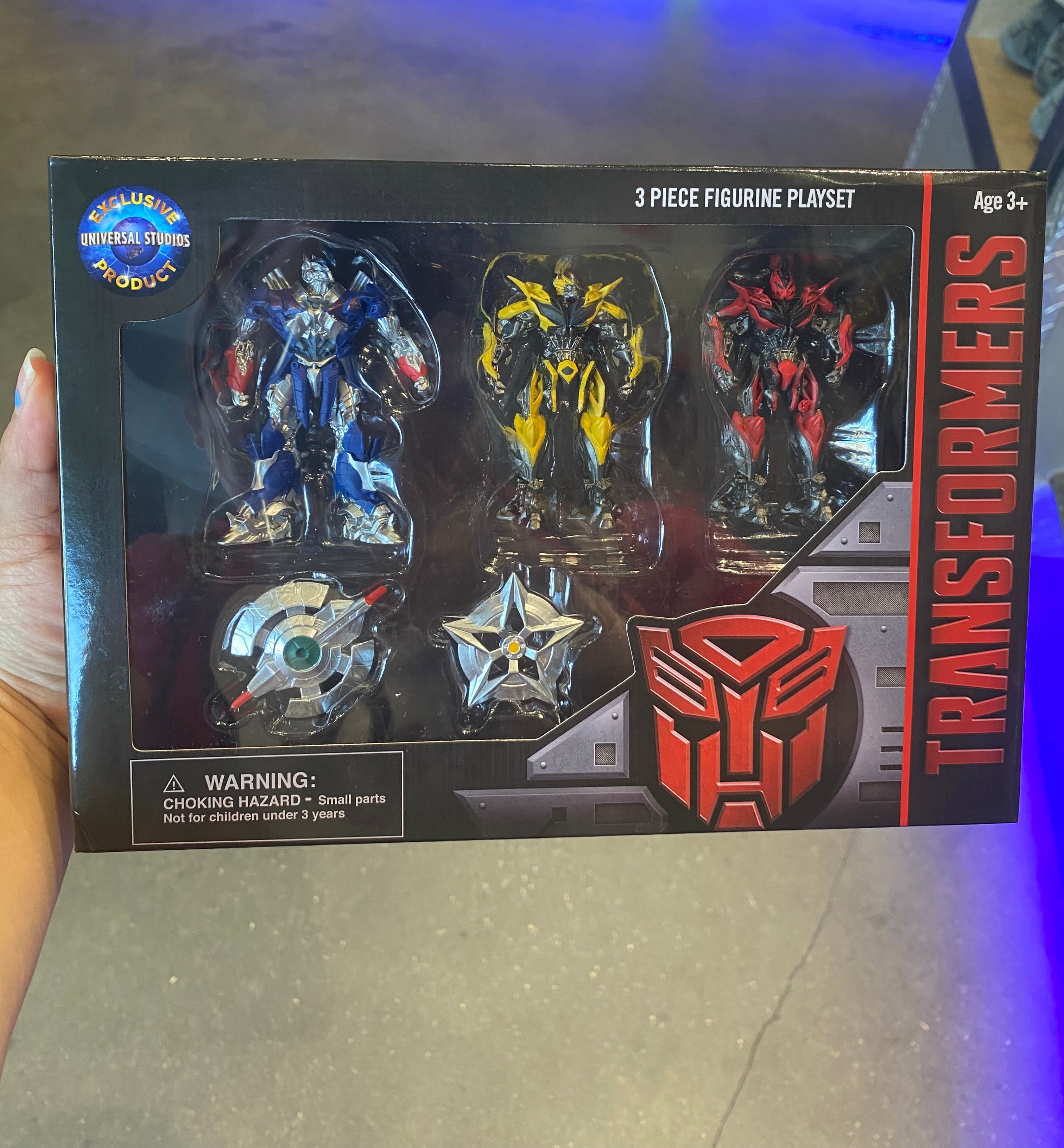Transformers 3 Piece Figurine Set