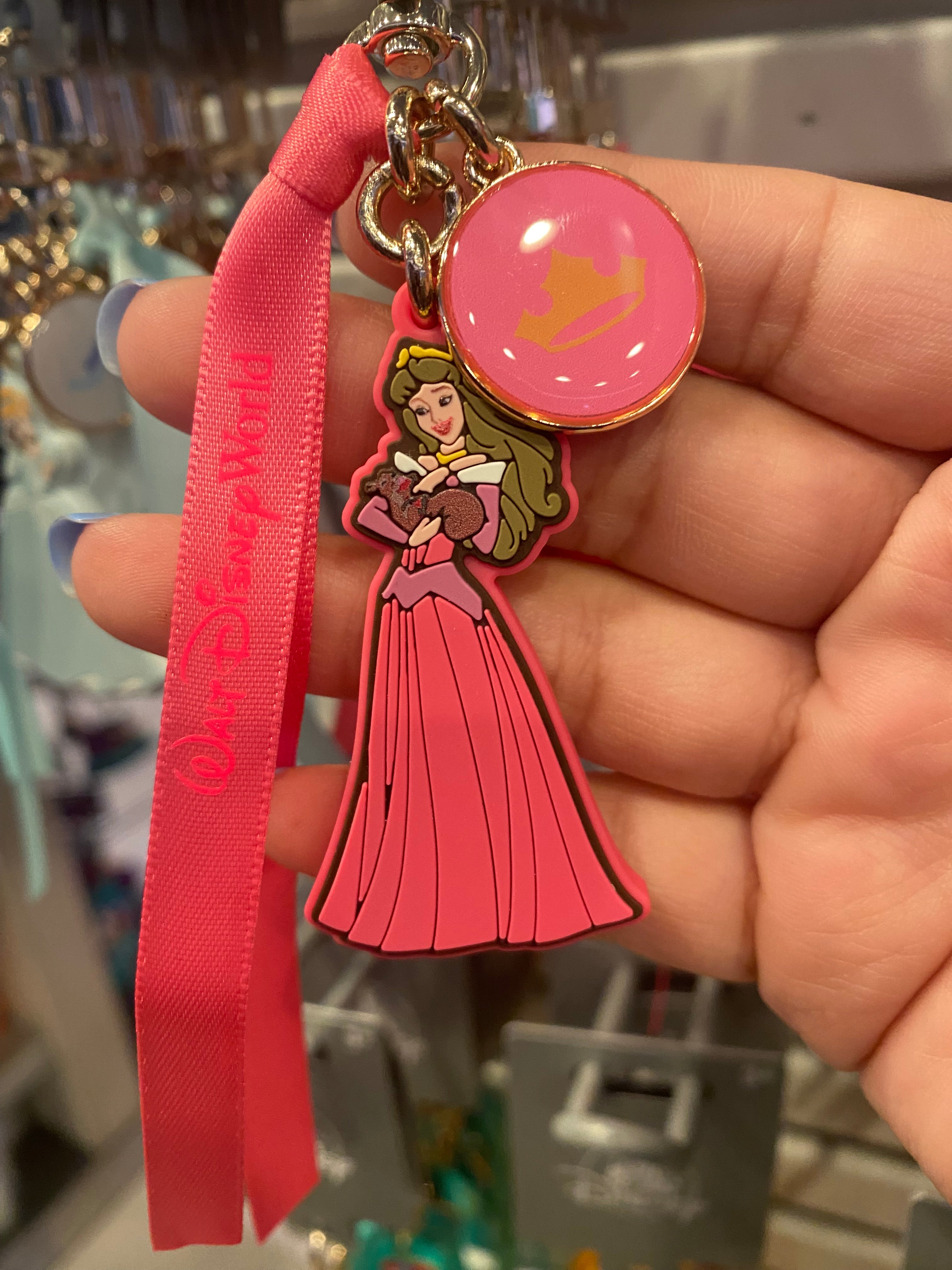 Aurora Ribbon Keychain