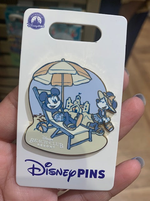 Beach Club Resort Pin
