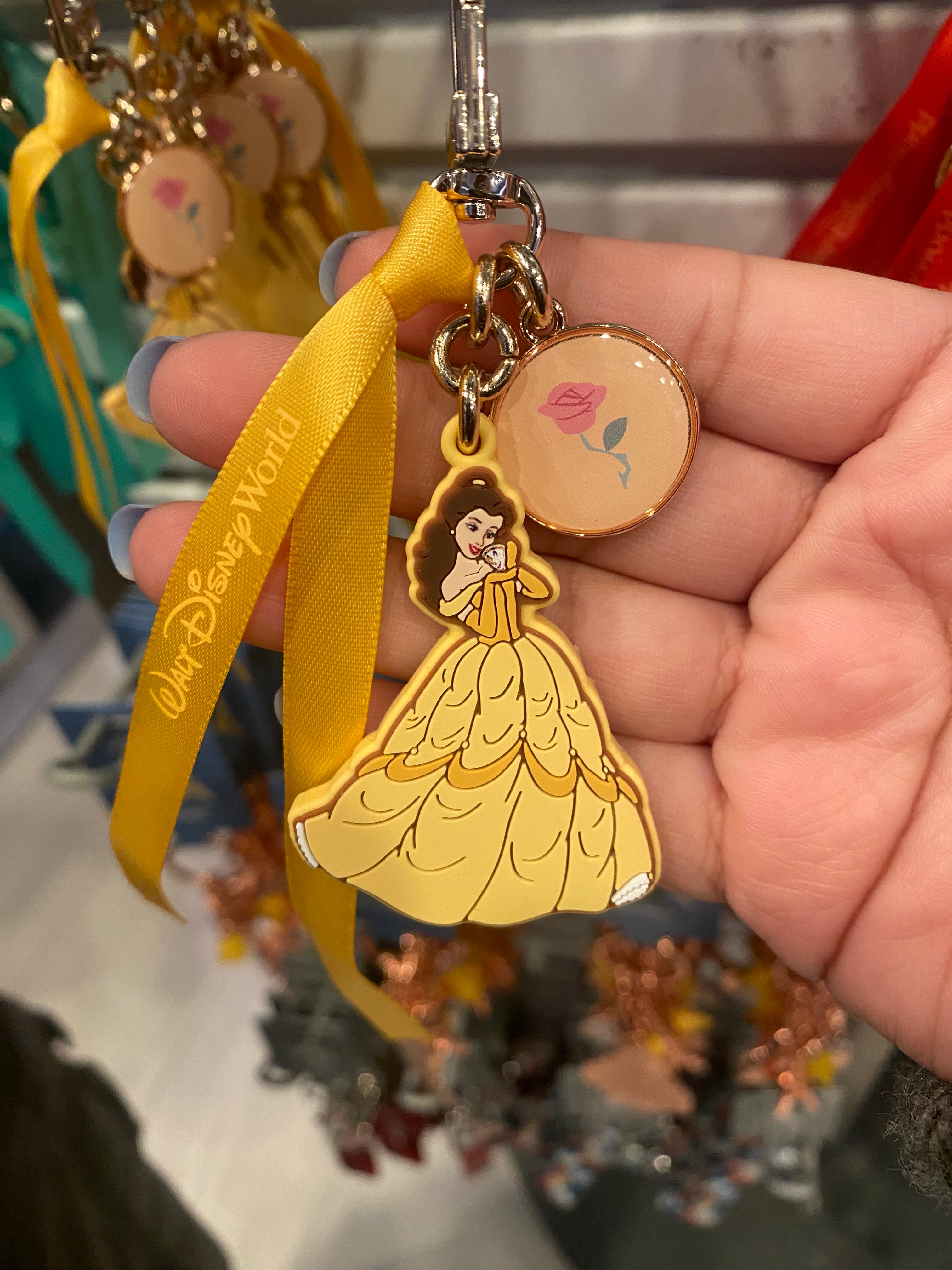 Belle Ribbon Keychain