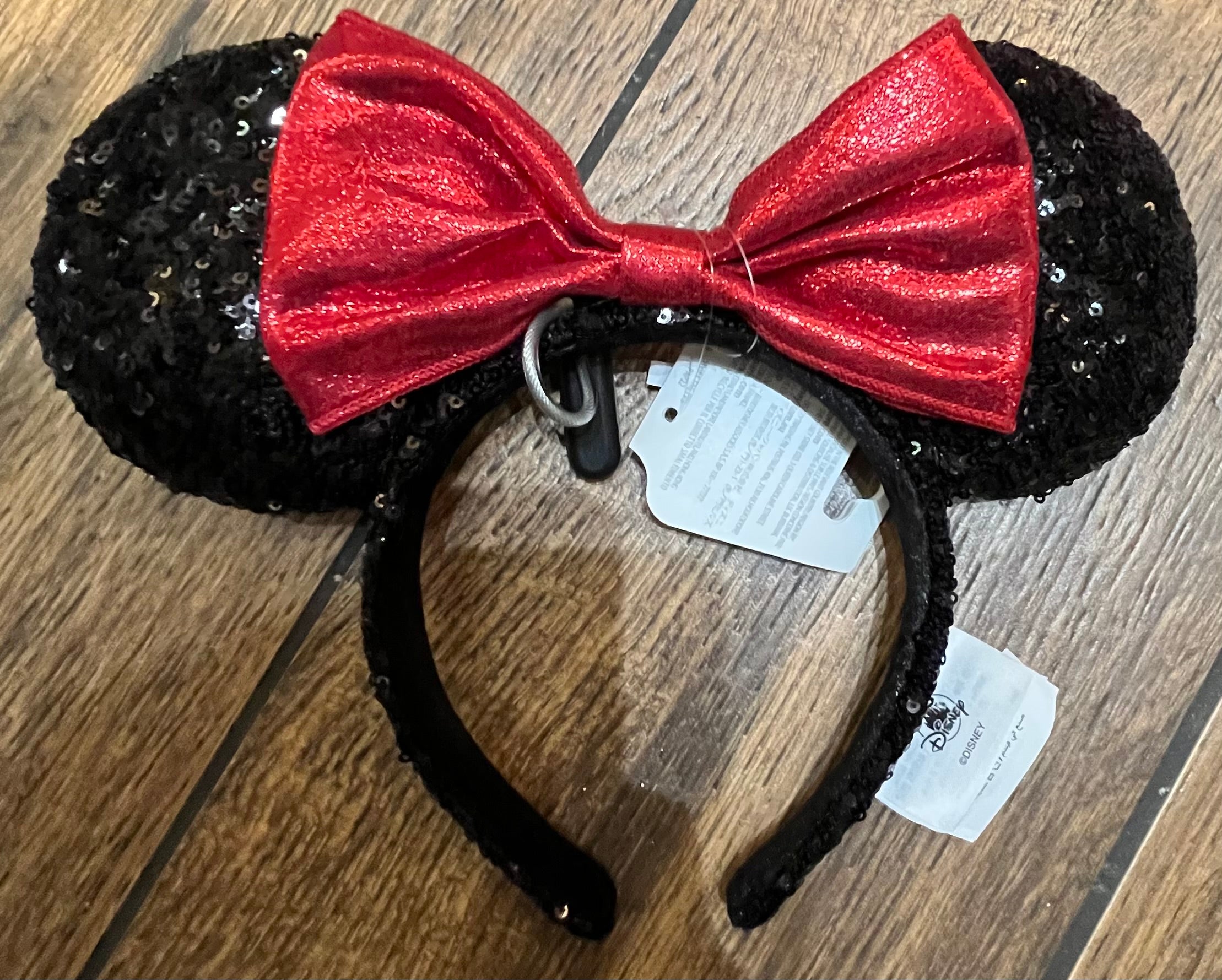 Sequined Black Ears