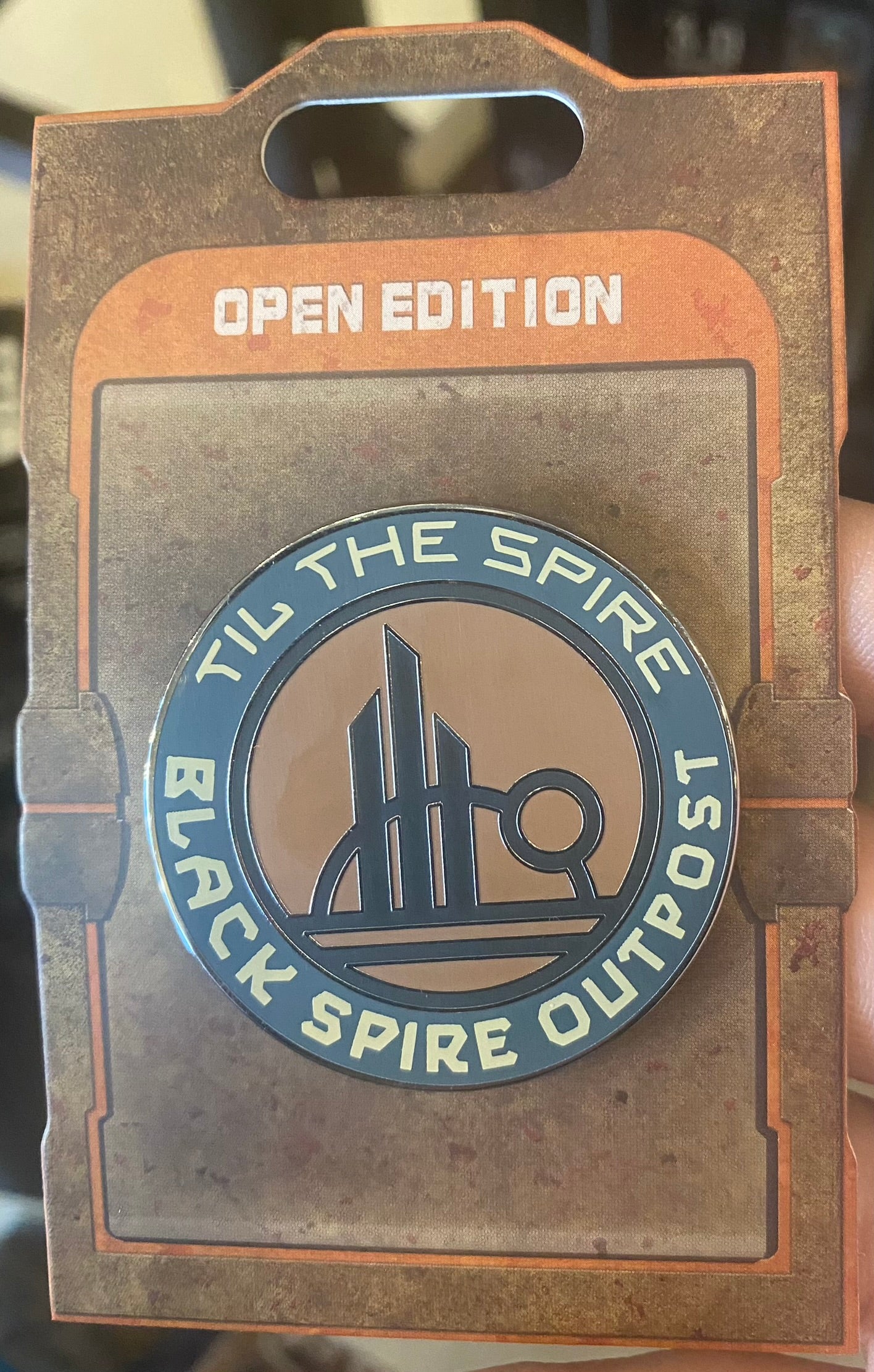 Black Spire Outpost Pin