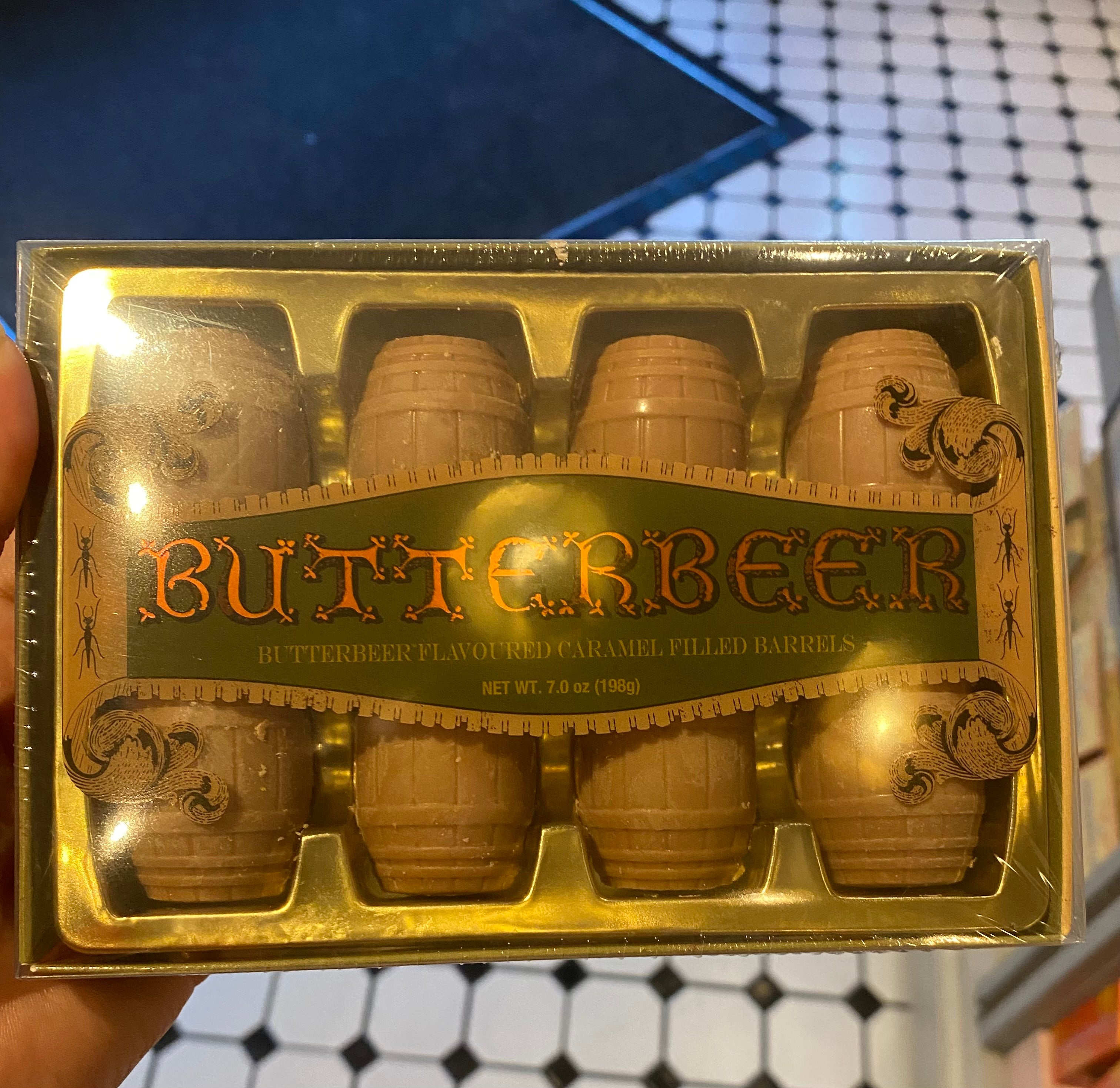 Butterbeer Caramel Filled Barrels