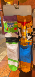 Buzz and Woody Socks