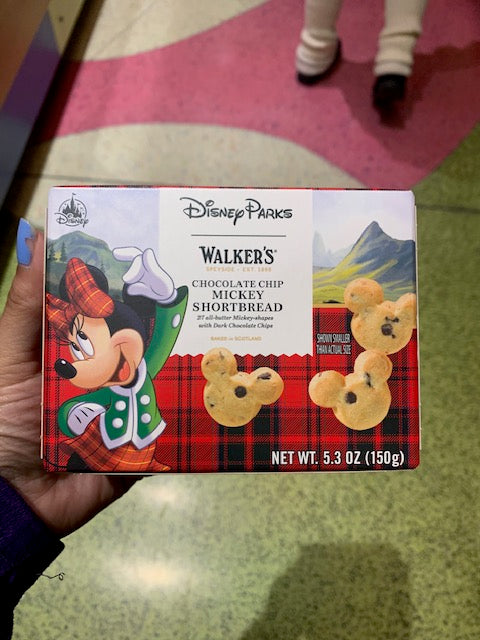 Chocolate Chip Mickey Shortbread (27 ct)