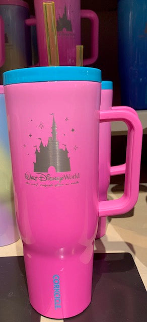 Cinderella Castle Corkcicle - Pink