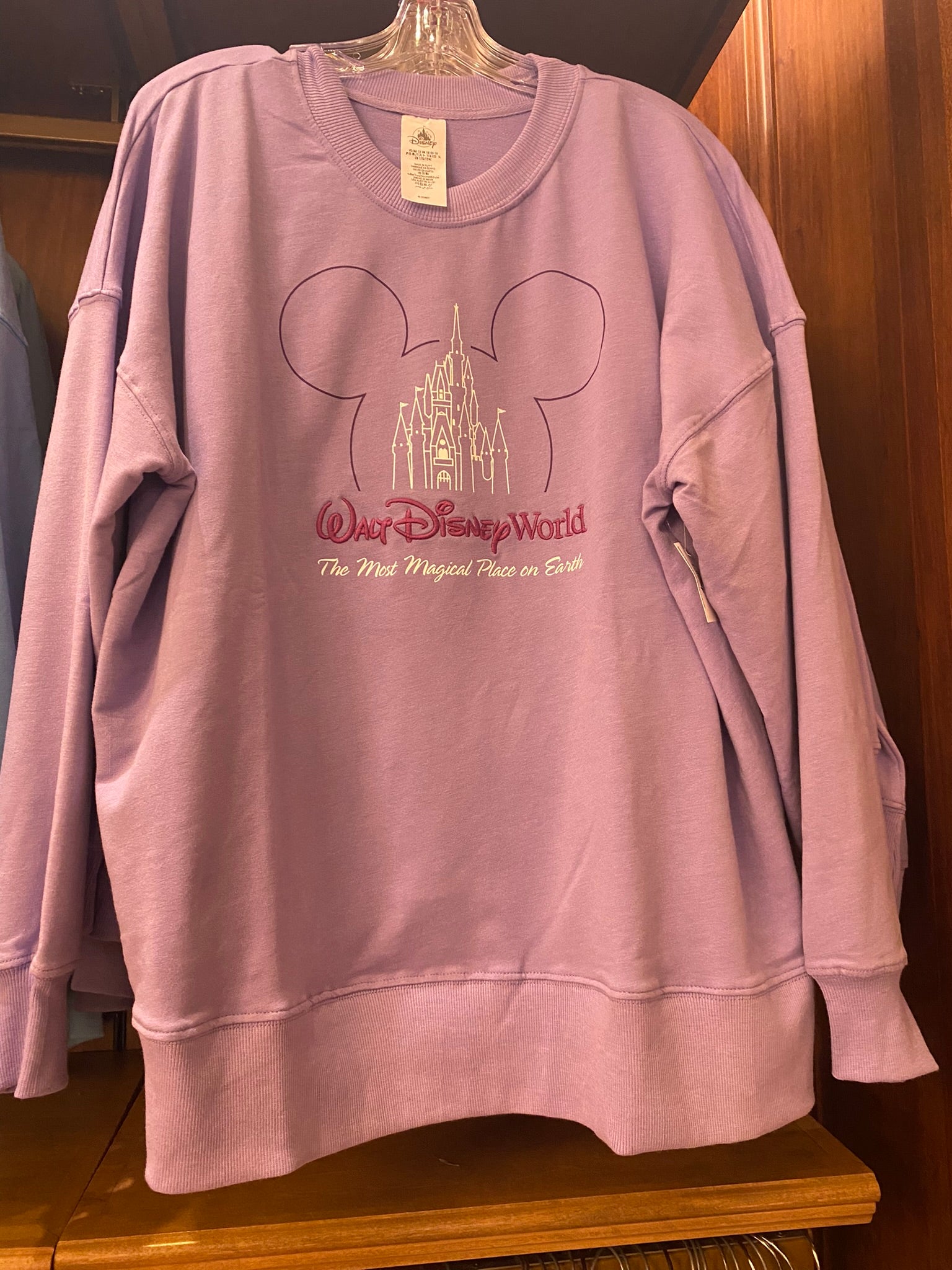 The Most Magical Place on Earth Sweater - Purple