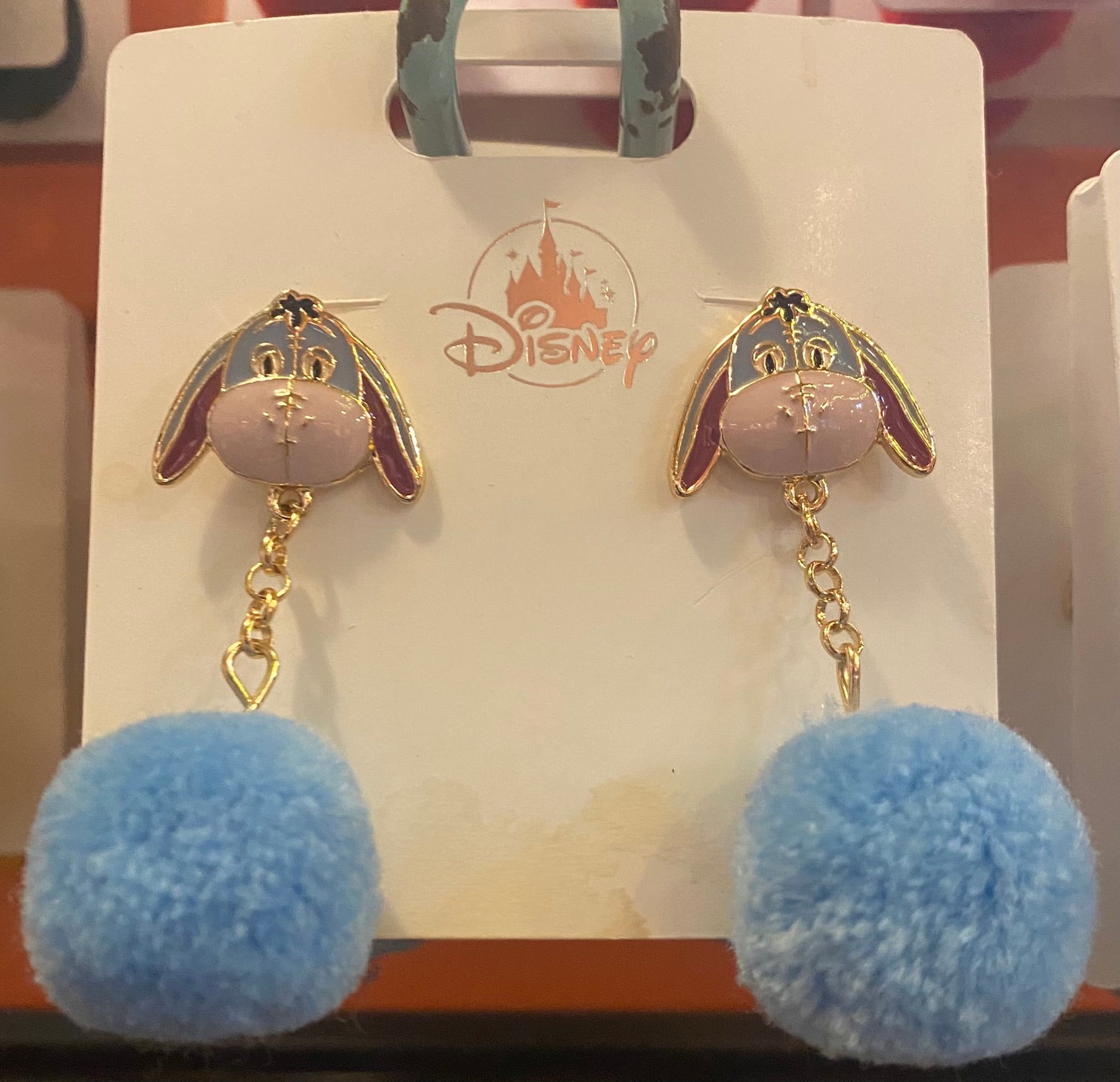 Eeyore Puffball Earrings