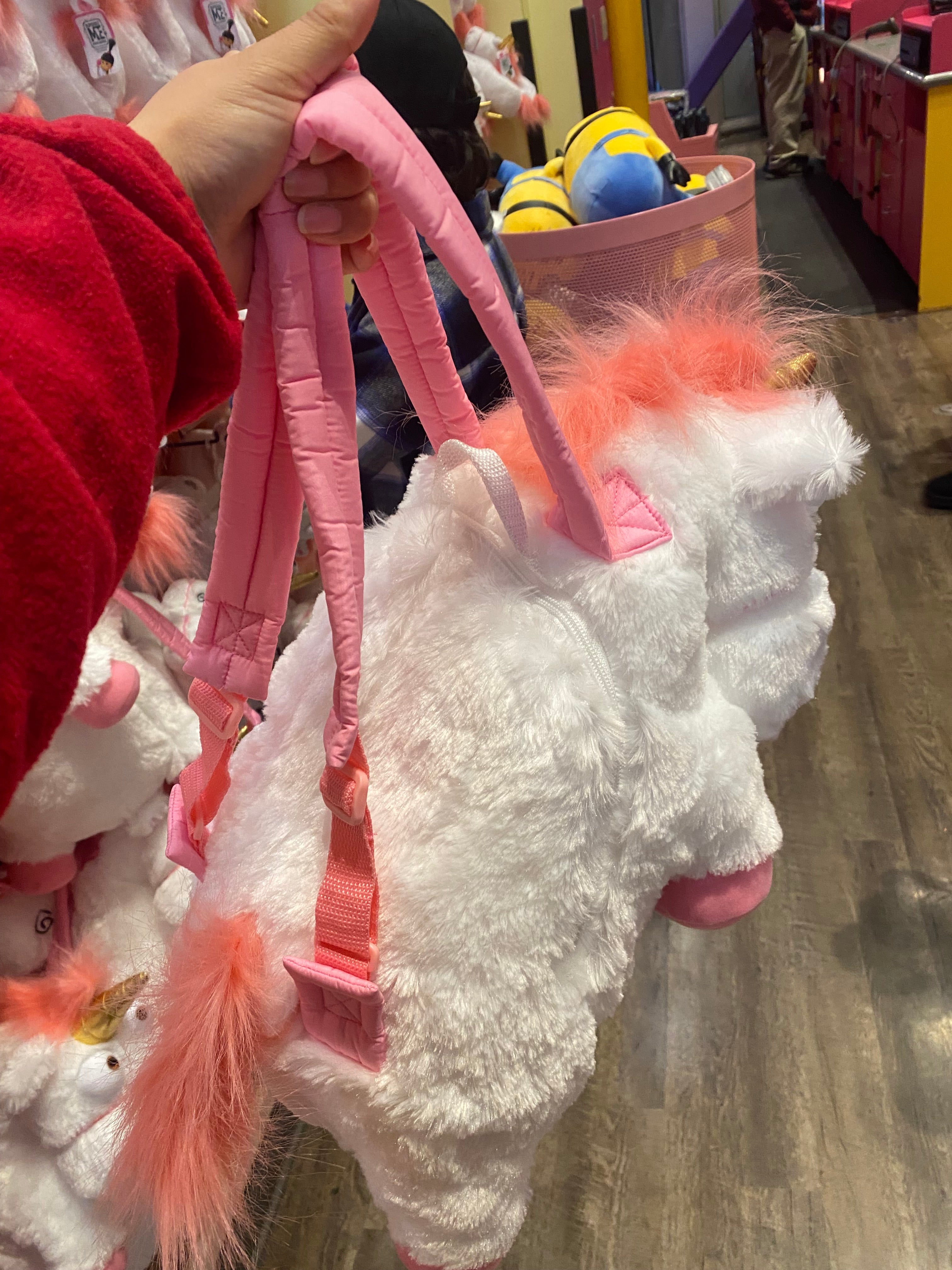 Fluffy Unicorn Backpack
