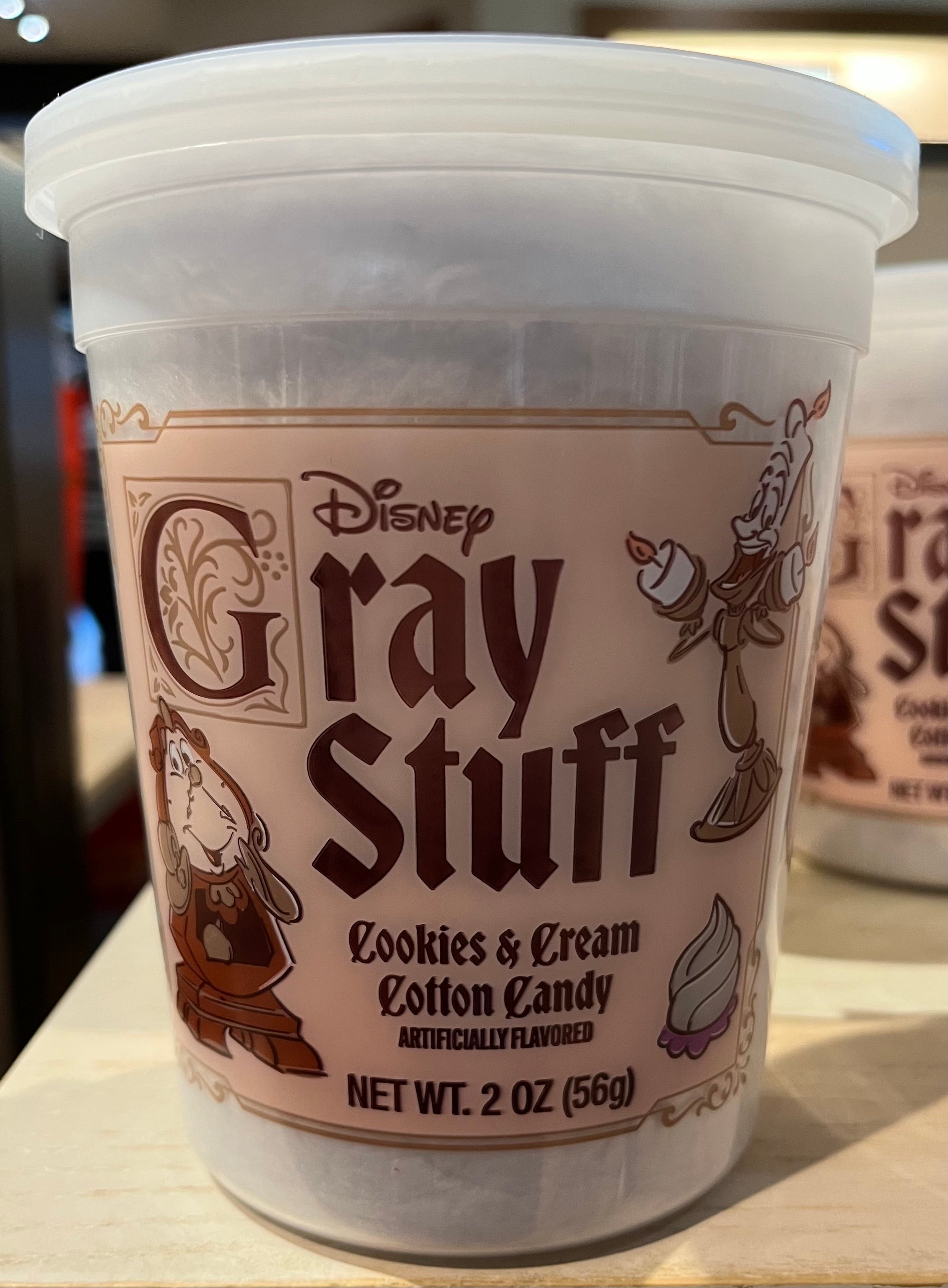 Gray Stuff Cotton Candy