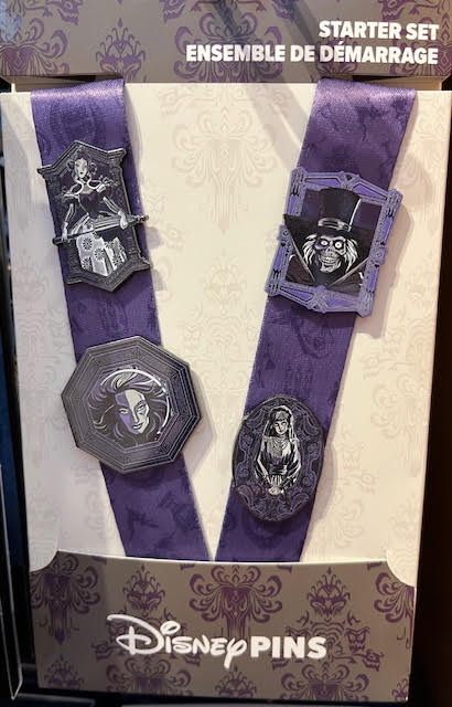 Haunted Mansion Pins & Lanyard