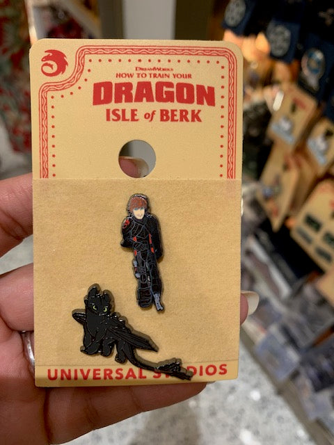 Hiccup & Toothless Pins
