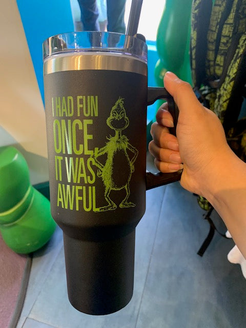 I Had Fun Once, It Was Awful Tumbler