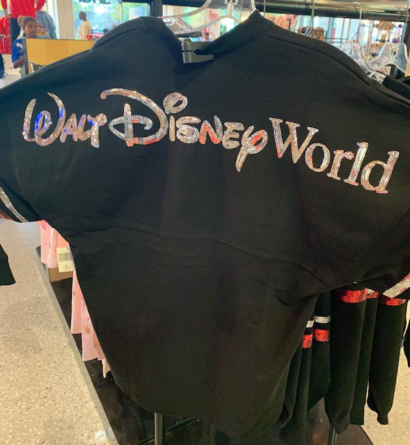 Black Sequined Spirit Jersey