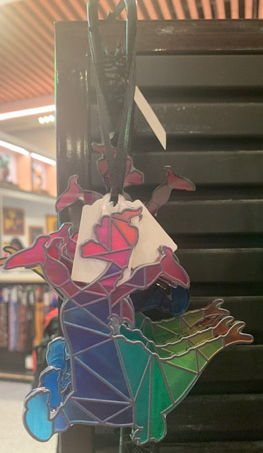 Stained Glass Figment Ornament