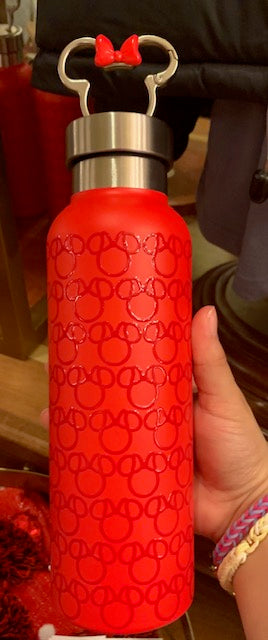 Red Minnie Mouse Tumbler