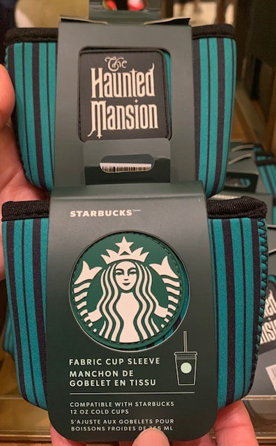 Starbucks Haunted Mansion Cup Sleeve