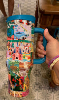 Vintage Parks Map Tumbler