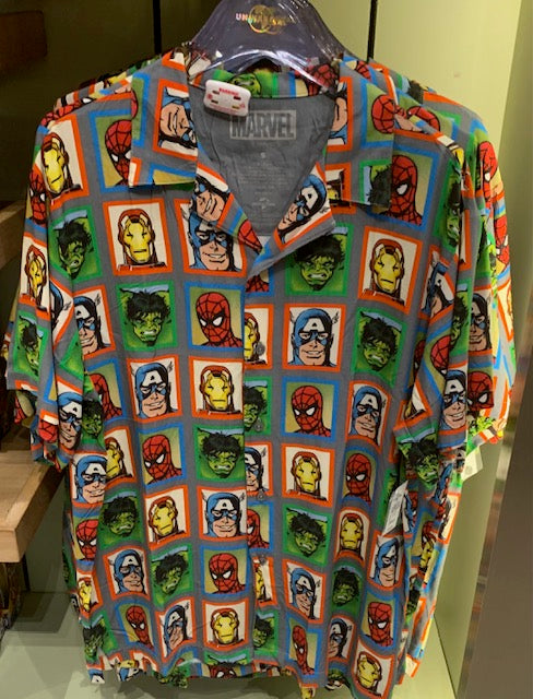 Avengers Button Down Shirt