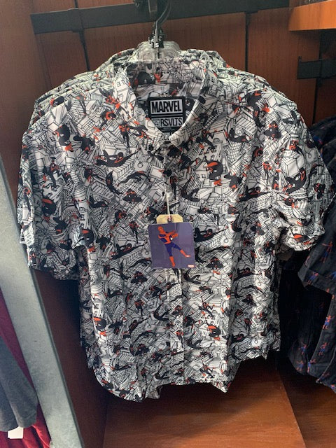 Comic Spider-Man Button Down