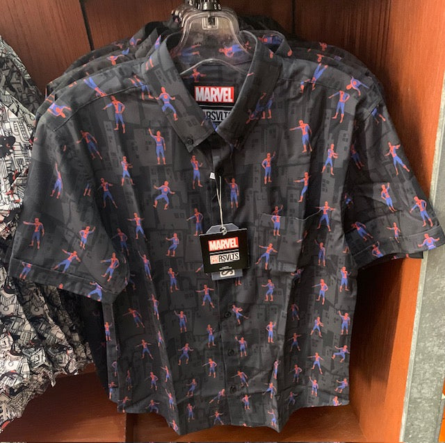 Spider-Man Button Down