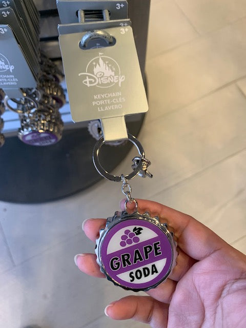 Grape Soda Keychain