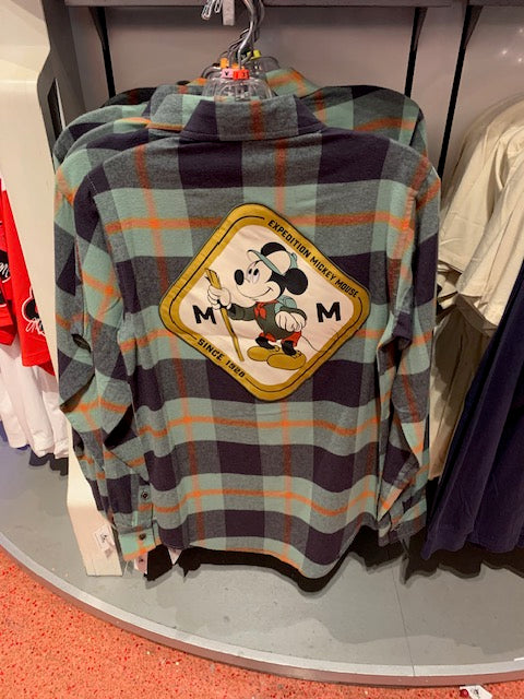 Expedition Mickey Button Down