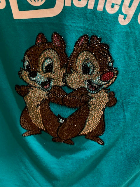 Bedazzled Chip & Dale T-shirt