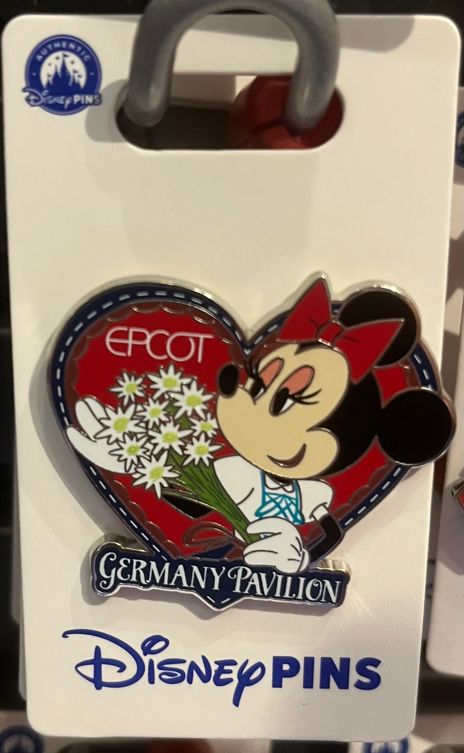 Epcot Minnie Germany Pin