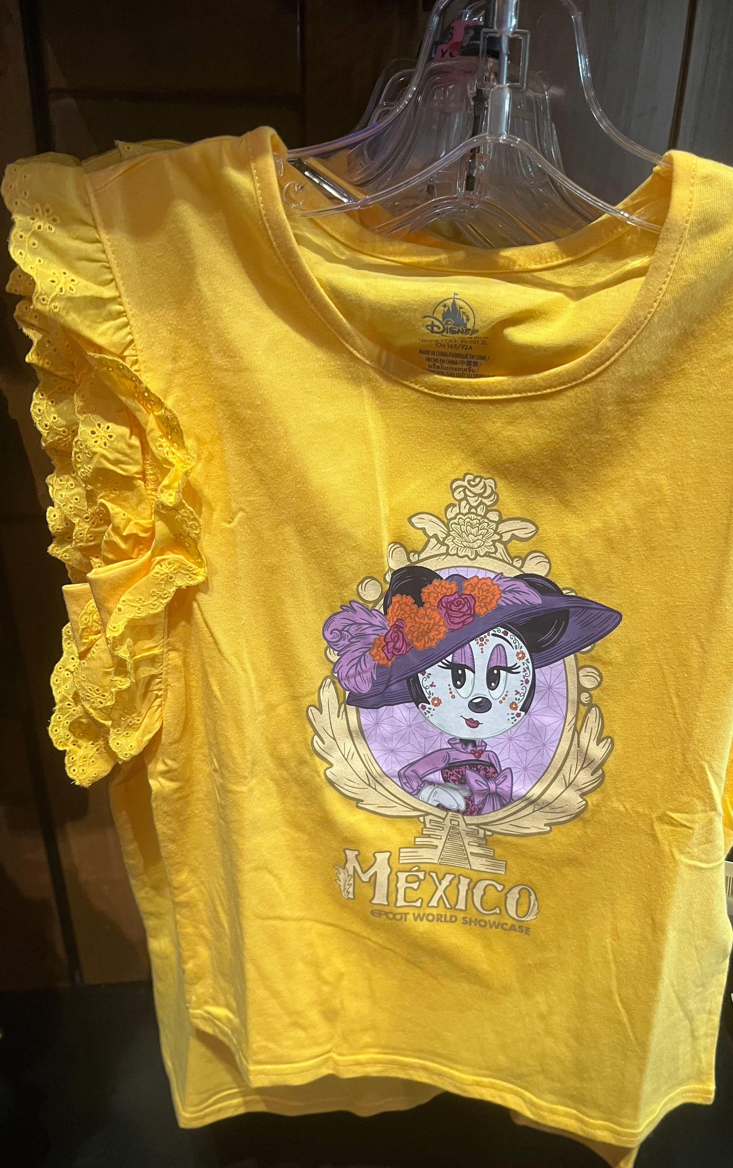 Kids Epcot Mexico Yellow Shirt
