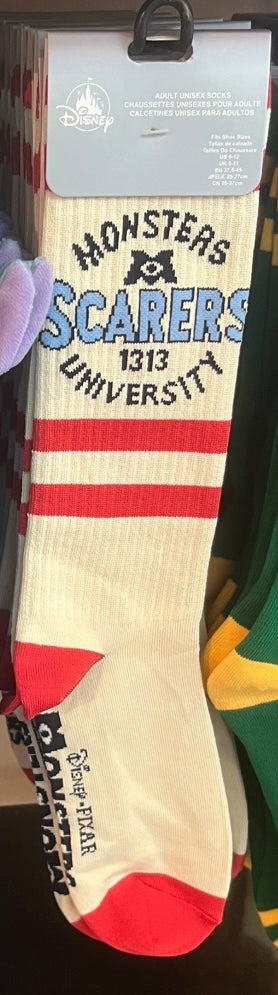 Monsters University Scarers Socks