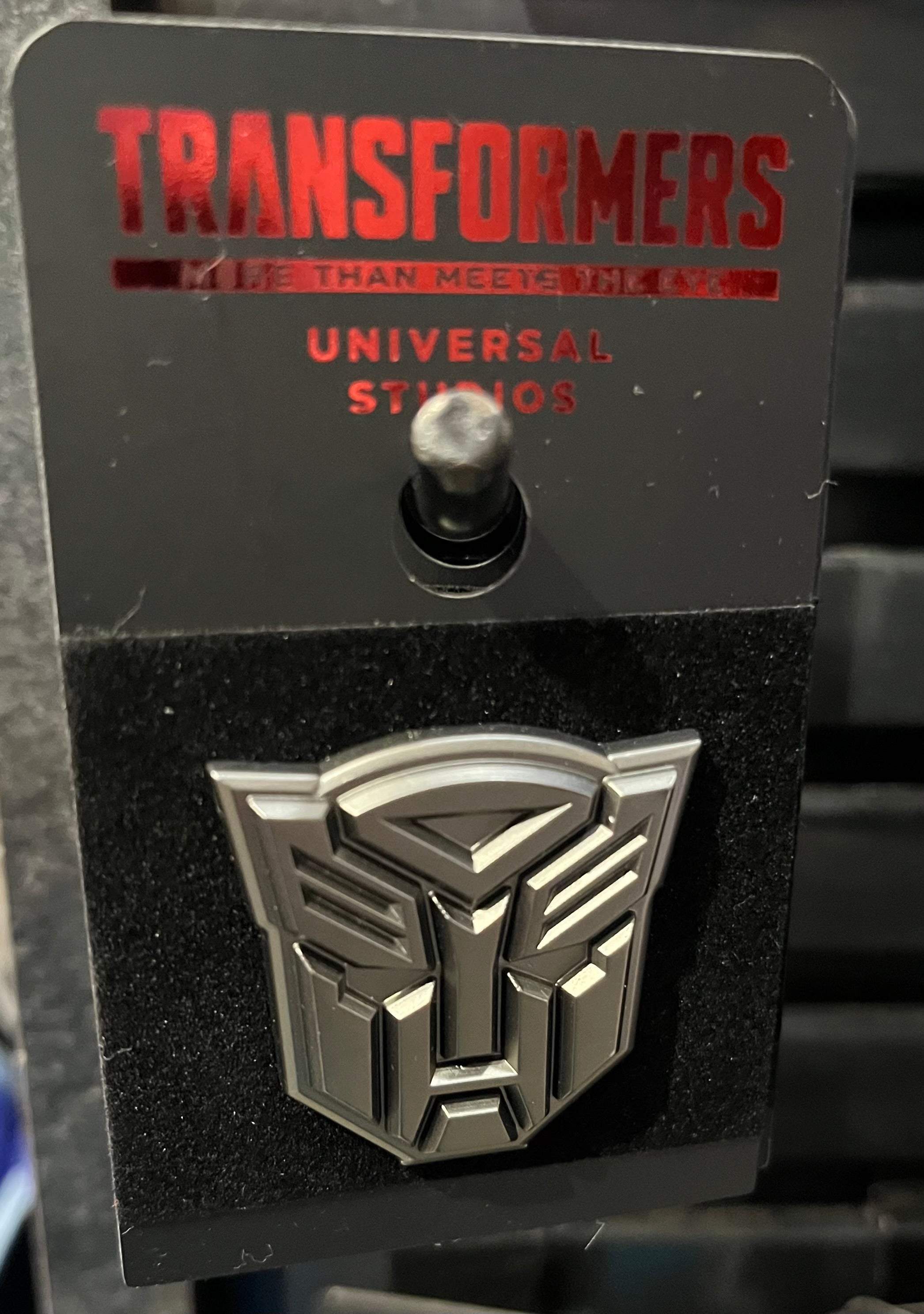 Transformers Autobot Pin