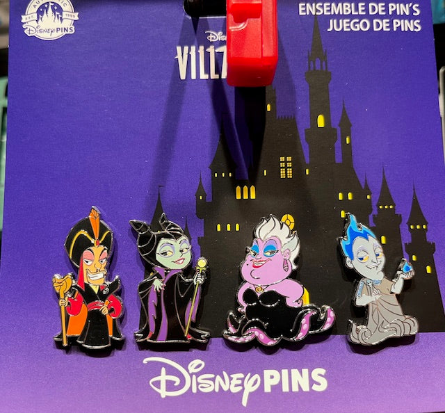 Villains Pins