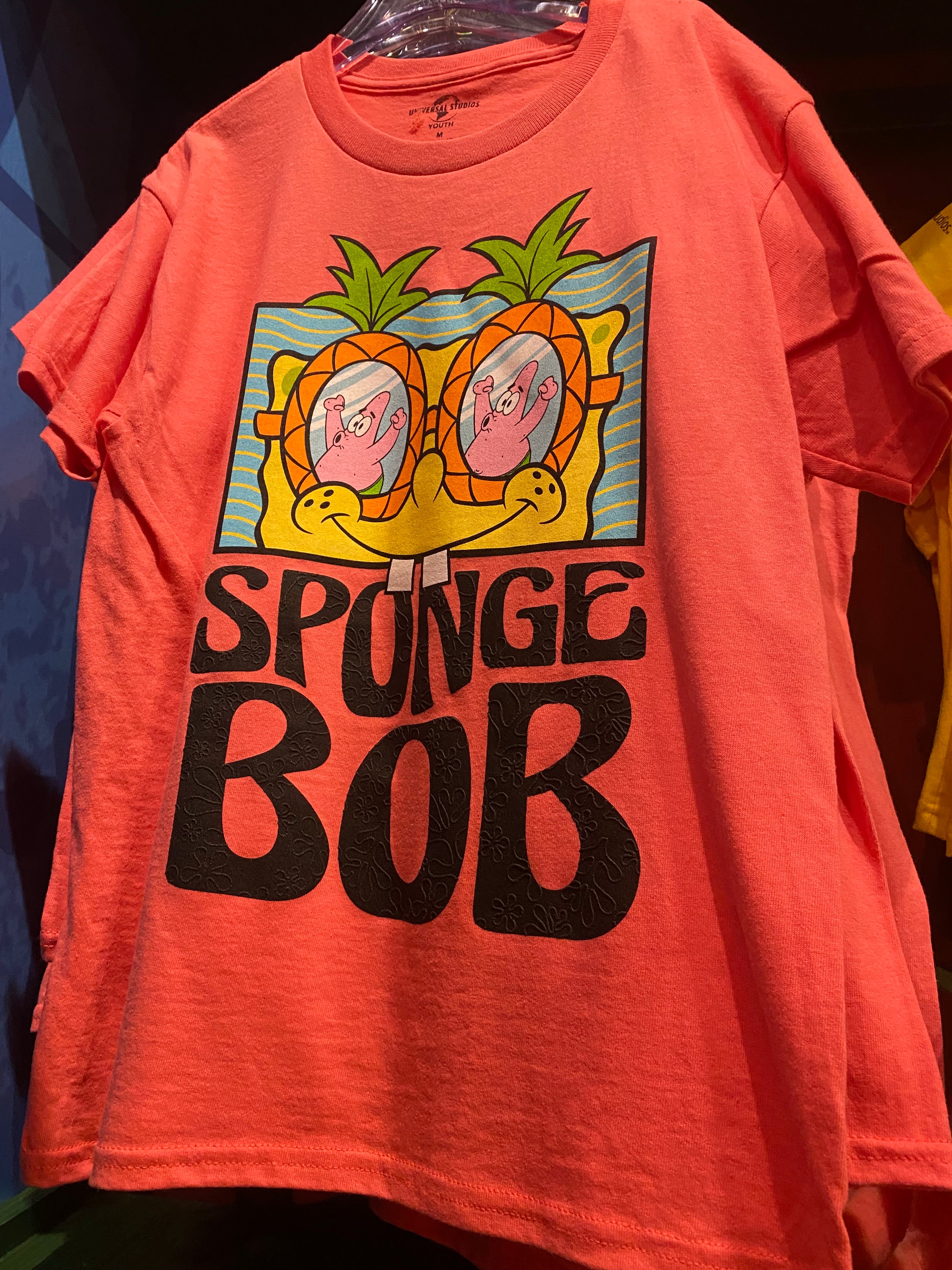 Kids Pink SpongeBob T-shirt