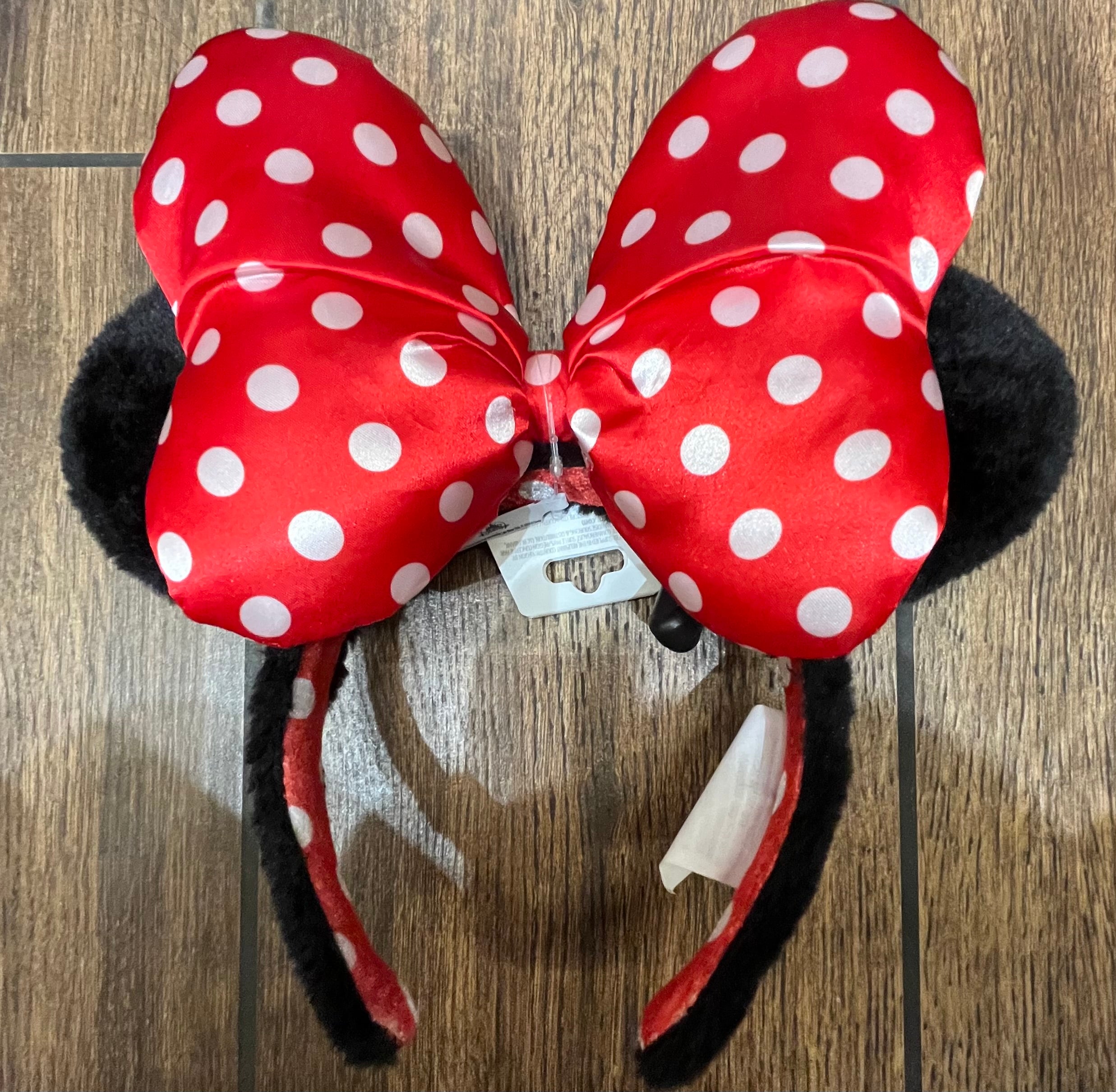 Large Red Bow Ears