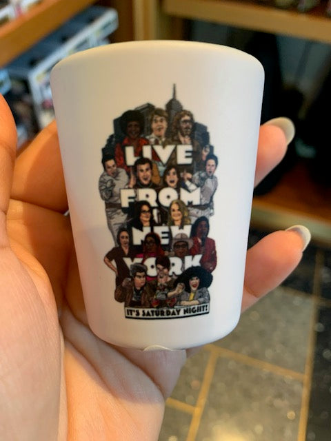 Live from New York Shot Glass