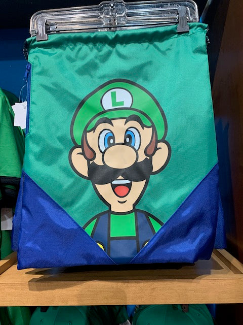Mario World Drawstring Bags