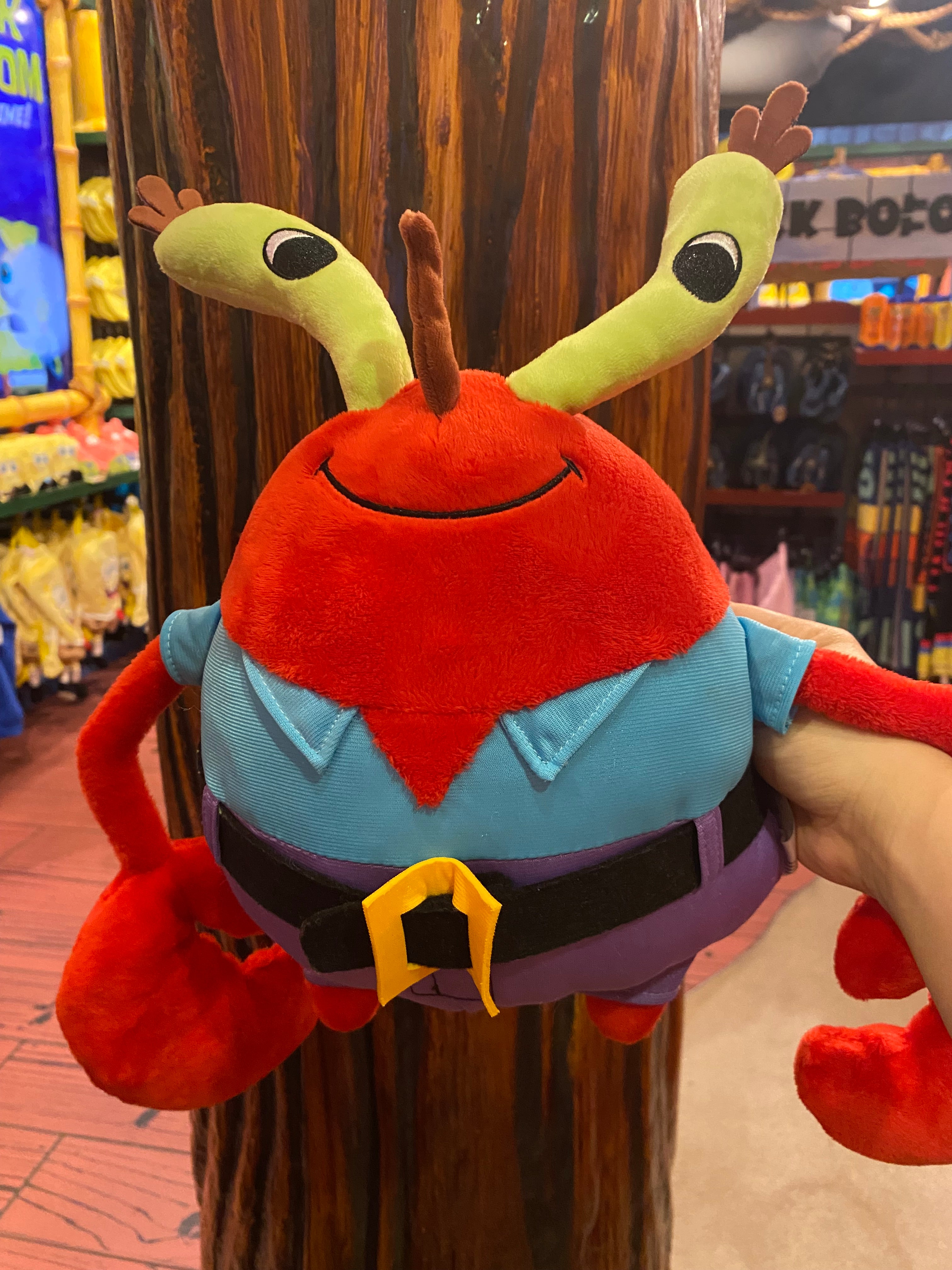 Medium Mr. Krabs Plush