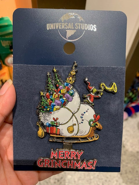 Merry Grinchmas Pin