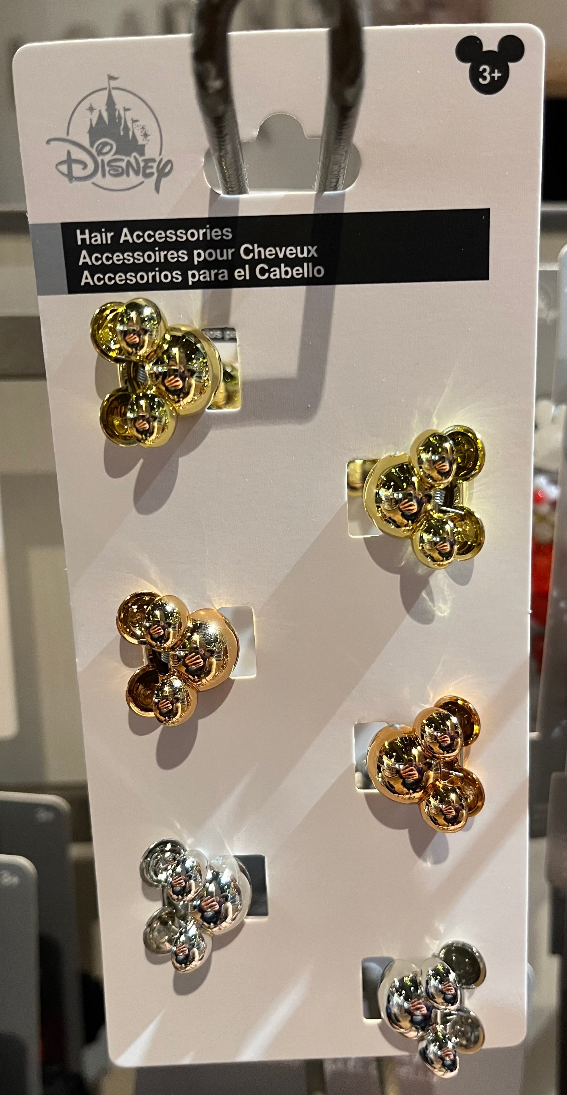 Mini Mickey Claw Clips