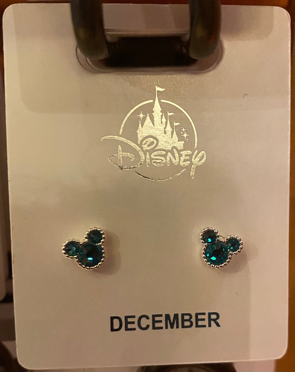 Mickey Birthstone Earrings