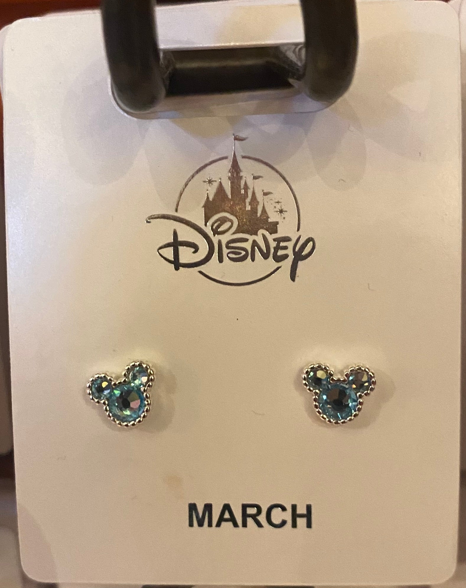 Mickey Birthstone Earrings
