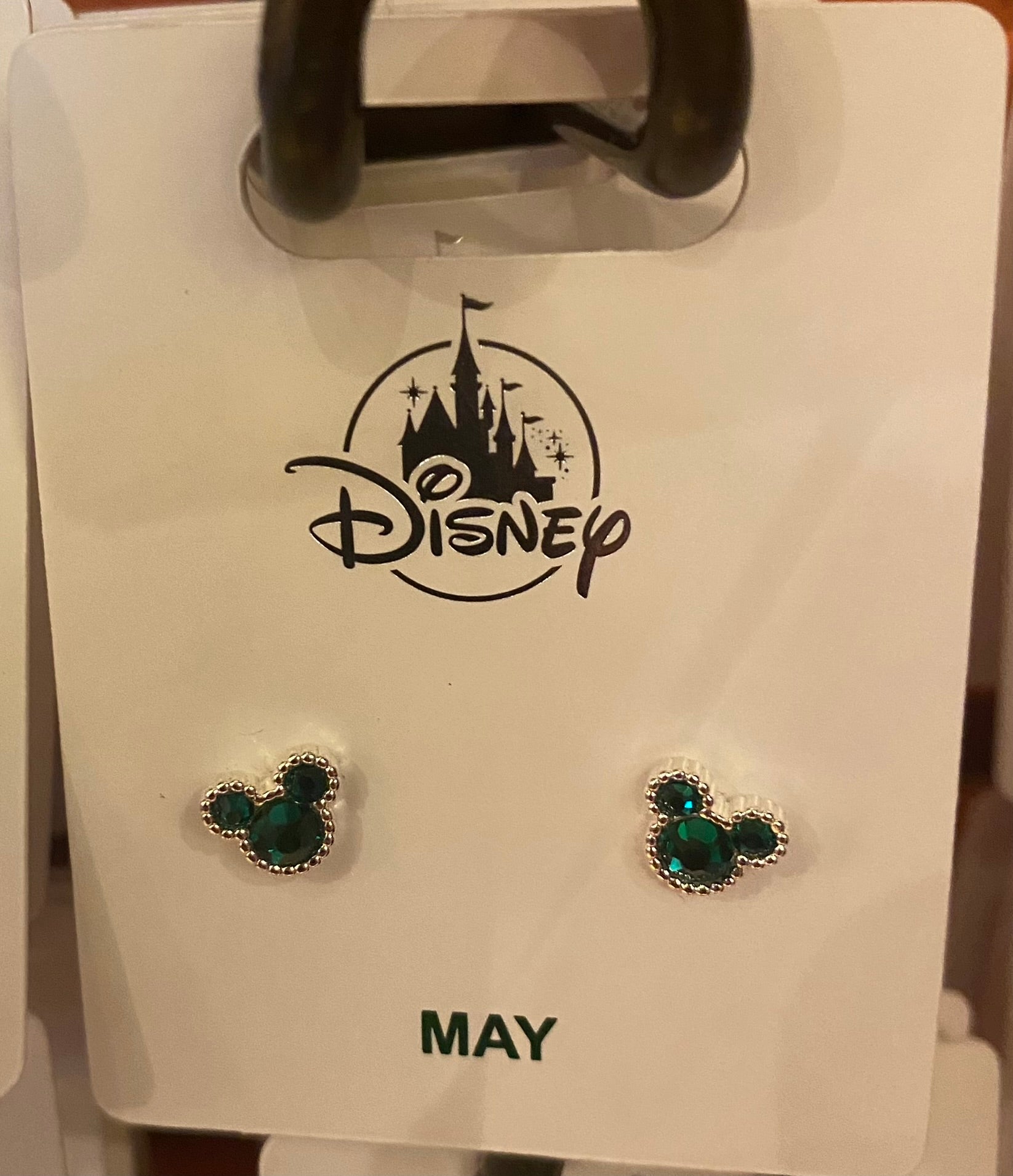 Mickey Birthstone Earrings