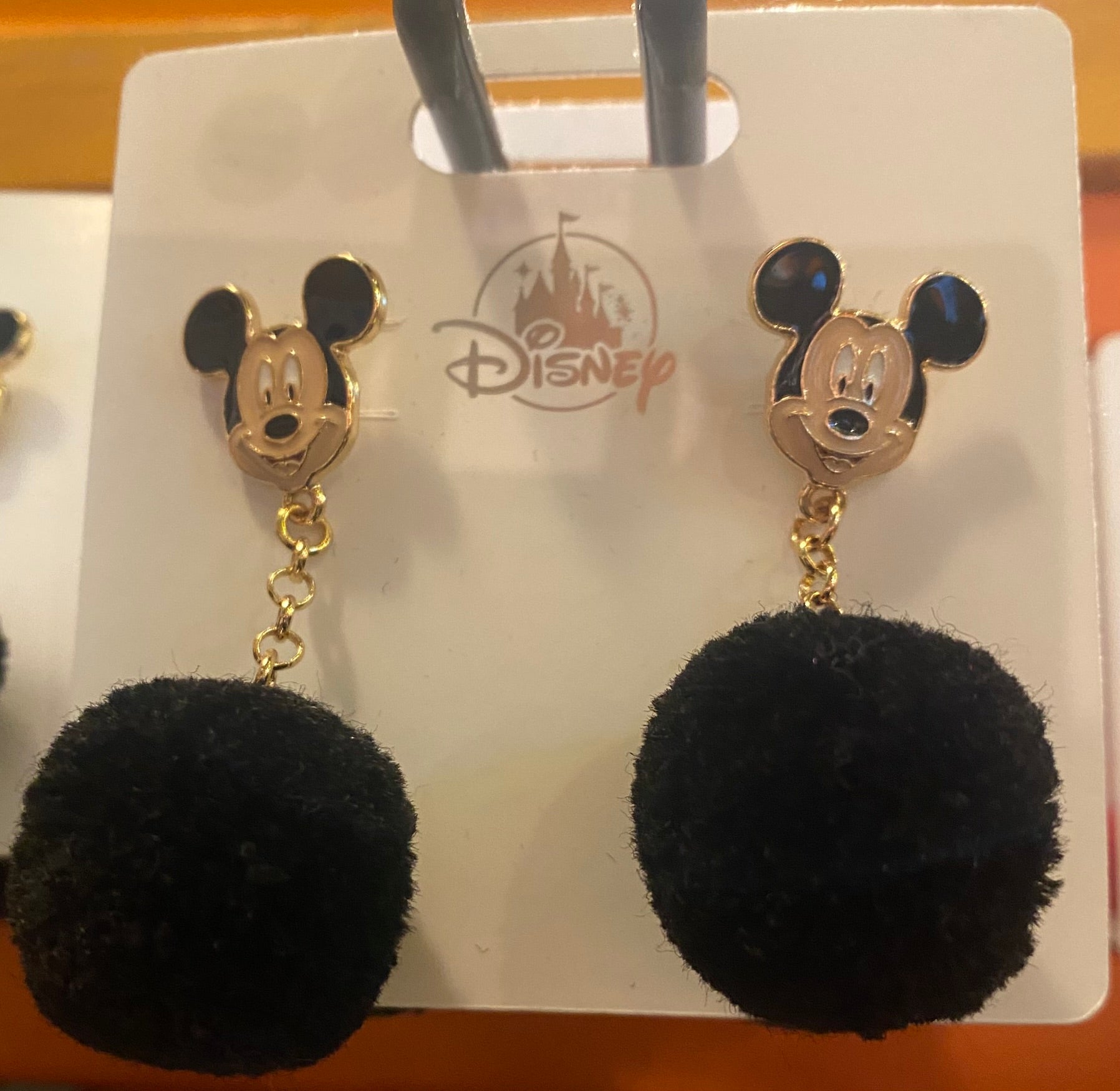 Puffball Earrings