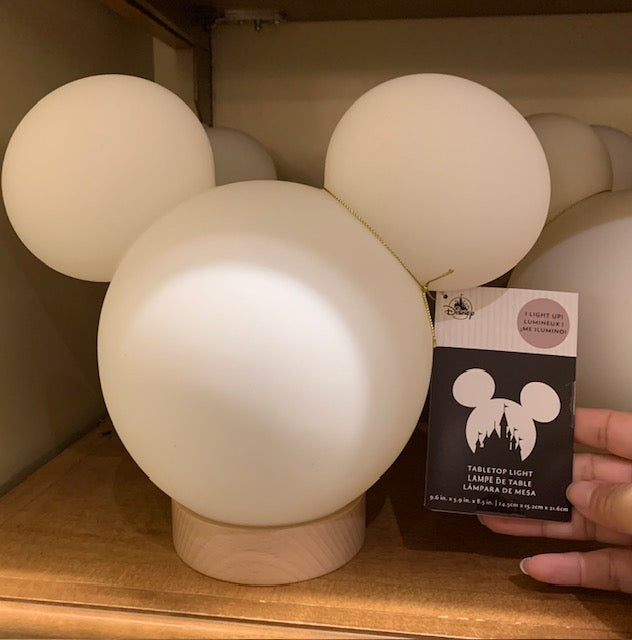Mickey Shaped Tabletop Lamp