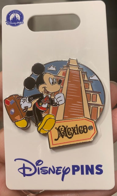 Mickey in Countries Pins