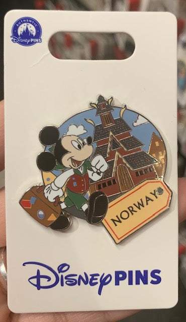 Mickey in Countries Pins