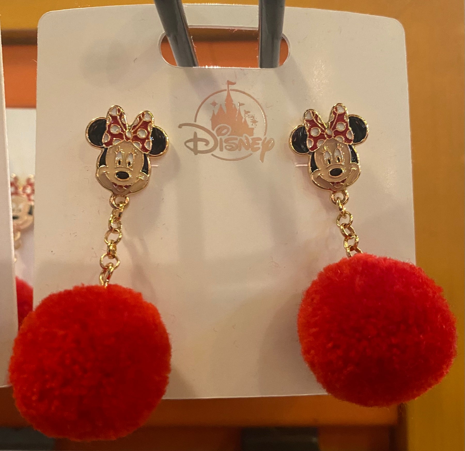 Puffball Earrings